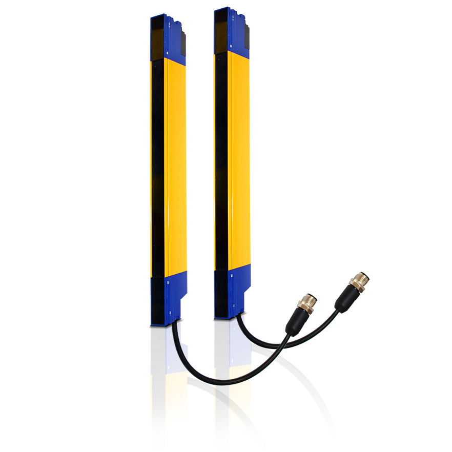 SL4-14-1140-E = SLIM safety light curtain type 4 res=14mm h=1140mm edm man/auto