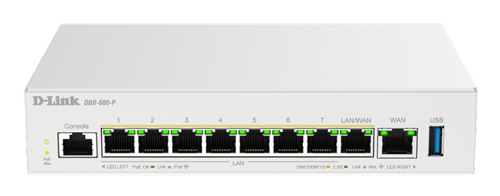 2.5G BUSINESS POE ROUTER/1X 2.5G WAN 8X 2.5G POE LAN