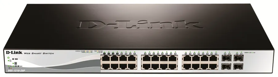 28-PORT LAYER2 POE/GIGABIT SMART MANAGED SWITCH