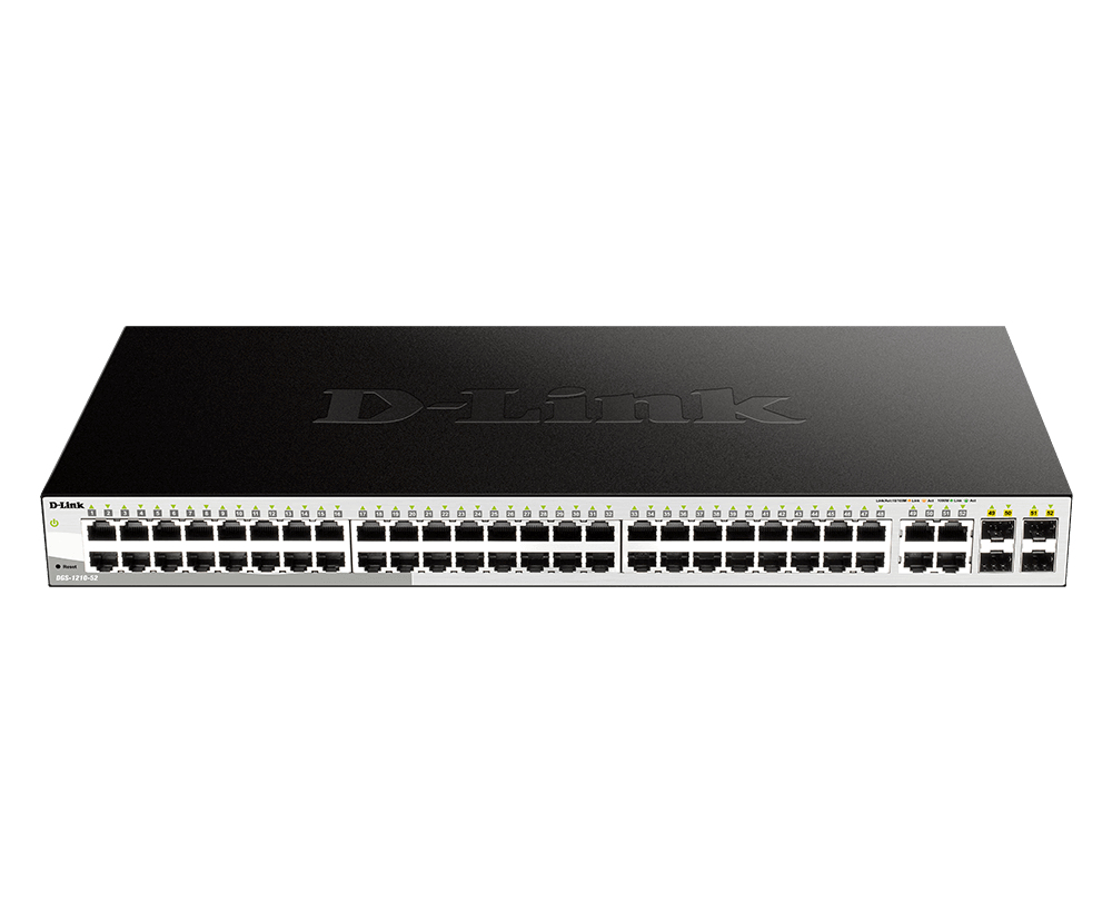 52-PORT GIGABIT SWITCH/LAYER2 SMART MANAGED