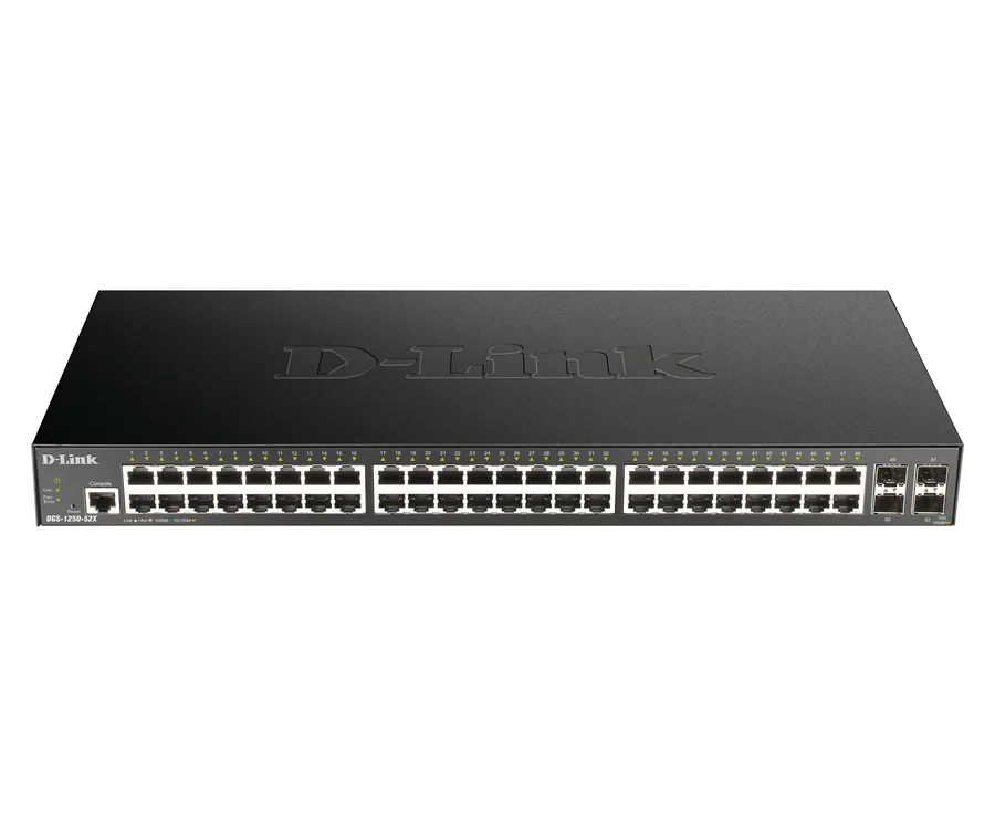 52-PORT SMART MGD GB SWITCH/4X 10G