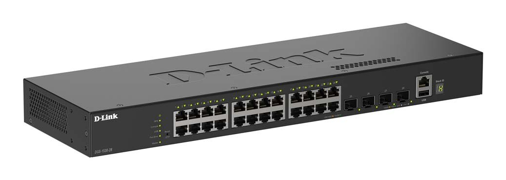 28-PORT SMART MANAGED GIGABIT/STACK SWITCH