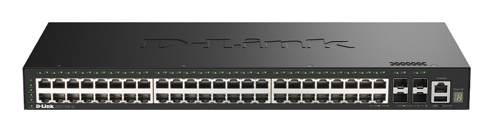 52-PORT SMART MANAGED GIGABIT/STACK SWITCH