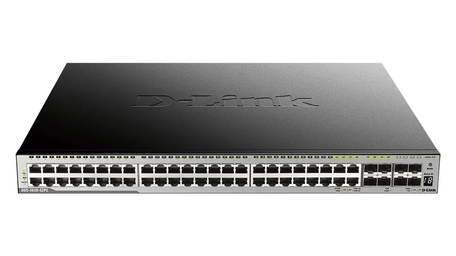 52-P LAYER 3 GIGABIT SWITCH/STACKABLE