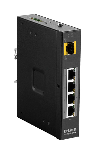 5 PORT UNMANAGED SWITCH/WITH 4X10/100/1000BASET(X) PORTS IN
