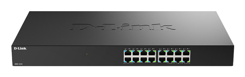 16-PORT MG UNMANAGED SWITCH/FANLESS METAL HOUSING DESIGN