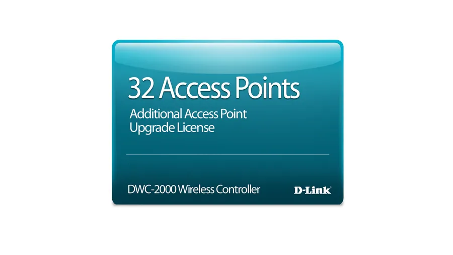 WIFI CONTROLLER DWC 2000 32AP/ADD LICS FOR 32 ACCESS POINTS IN