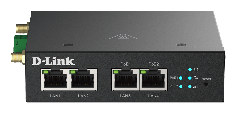 4G LTE M2M VPN POE+ ROUTER/2X FE POE+ LAN 2X FE LAN