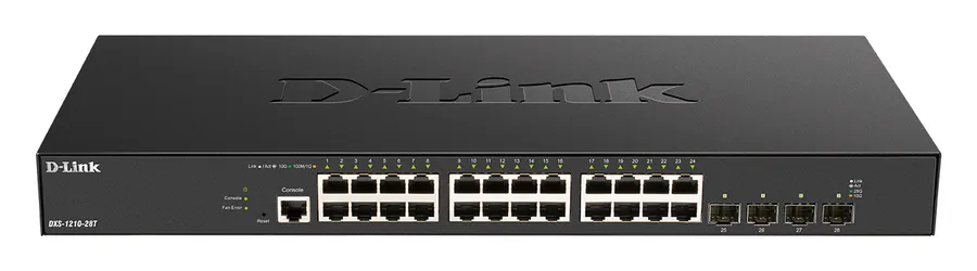 24 X 10G BASE-T PORTS + 4 X 10G/25G SFP28 PORTS SM SWITCH