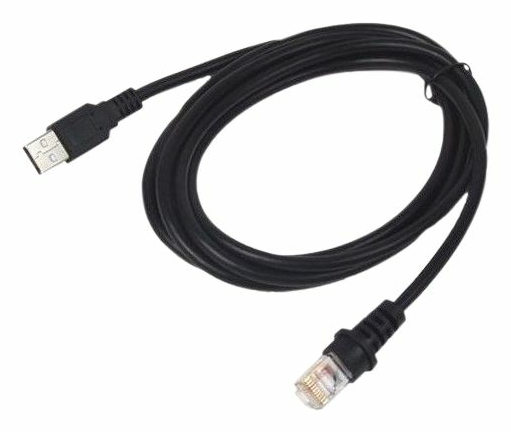 Cable, USB, Type A, External Power, High Current, PVCW, Straight, 1.2M, Black (for use with WLC4X90 Wireless Charging Base Station)