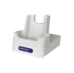Joya Touch Single slot cradle, charge only (light gray); PS with regional plugs included