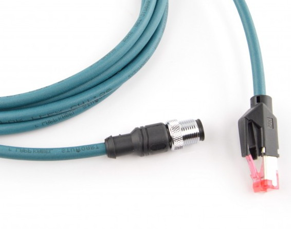 CAB-ETH-M05 M12-IP67 ETHERNET CABLE (5M)