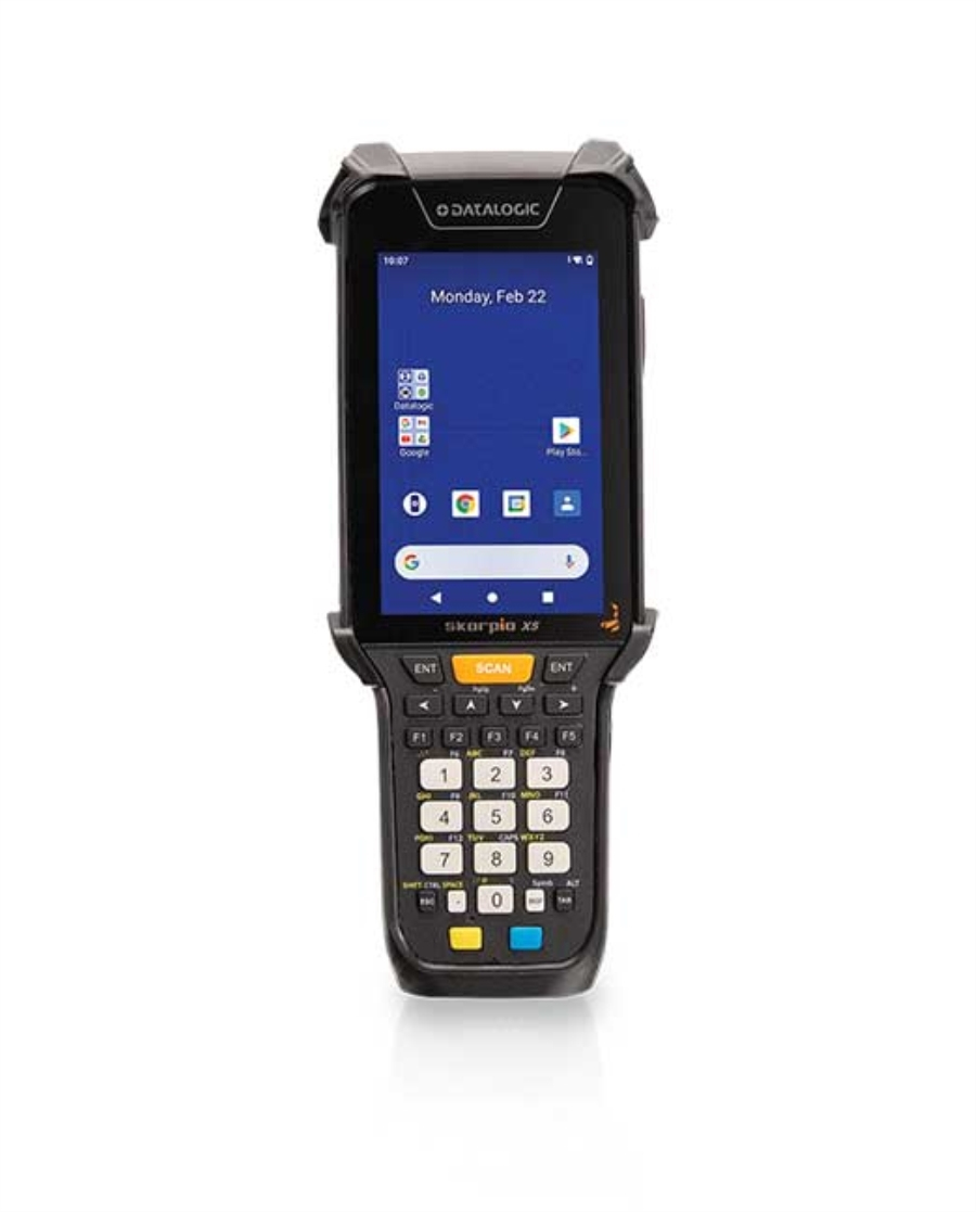 SKORPIO X5 Kit Handheld 943500009 +94A150107 Dock, 91ACC0048 Pwr Supply, 94ACC0323 Rubber Boot HH & Pistol, 94ACC0050 Belt Holster