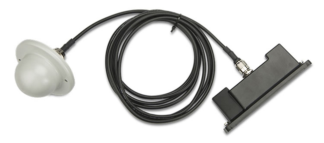 Antenna, Roof Mount Dome, 4 dBi, 2.4 to 5.9 GHz, top cover, 3m cable (certified for 10” models only)