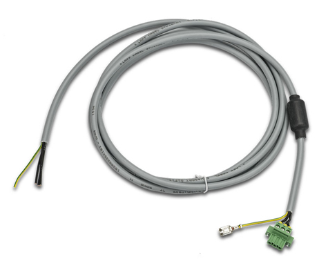 DC Power Cable, 2.9 meters (included with main unit) (included with Rhino II/SH15 DC main unit)