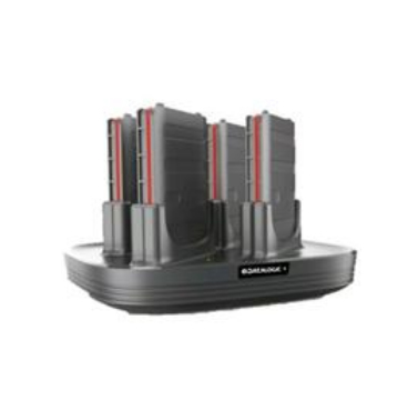 CHARGER, 4 SLOT BATTERY, Memor 10, Black Color (requires power supply 94ACC0197 and power cord to be purchased separately)
