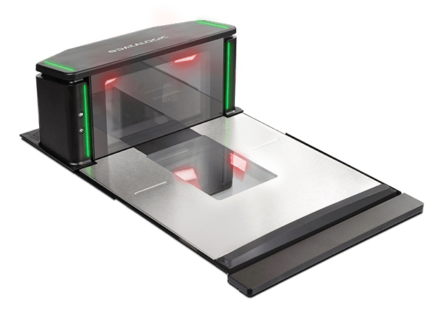 Magellan 9600i Scanner Only, Adaptive Scale Ready, Med Platter/Flip-up Produce Rail/Shelf Mount, USB POT Cable