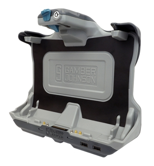 UX10 - Gamber Johnson, 7160-1813-03, Vehicle Dock, with Tri Pass-through (ex. vehicle adapter)