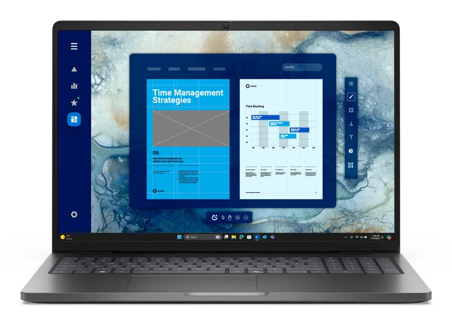 Dell Pro 16|C5 120U|16GB|512GB SSD|FgrPr|Ubuntu|IR Cam & Mic|WLAN + BT|16.0" FHD+|Backlit Kb|3 Cell