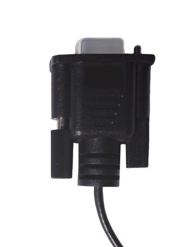 Cable, RS-232, 25P, Male, CBX800, External Power, Coil, 12 ft