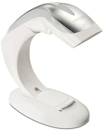 Heron HD3130 USB Kit, White (Kit includes 1D Scanner, Stand and USB Cable)