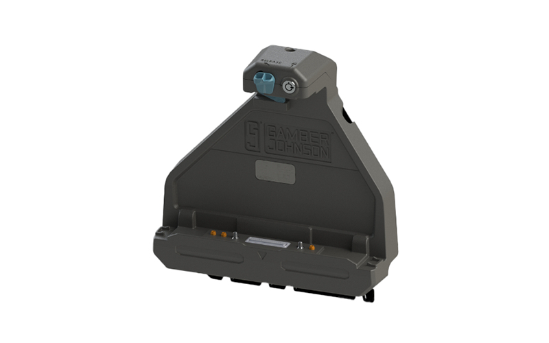 ZX80 - Gamber-Johnson, 7160-1937-03, Vehicle Cradle, with Tri Pass-through (ex. vehicle adapter)