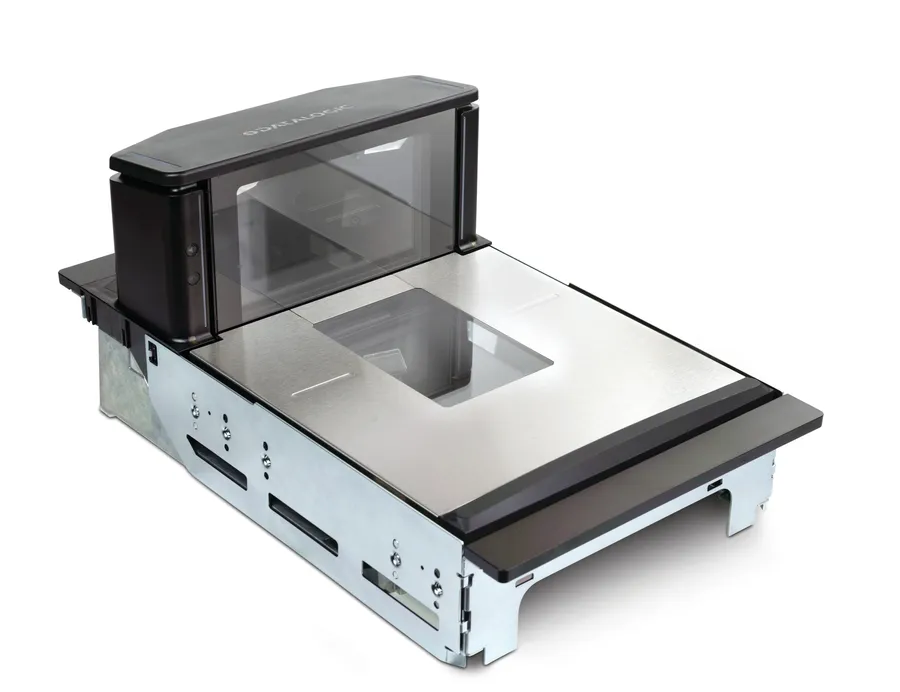Magellan 9600i Scanner/Scale, Long Platter/Fixed Produce Rail/Flange Mount with Scale Sentry, US/Single Interval/English Config, US Std