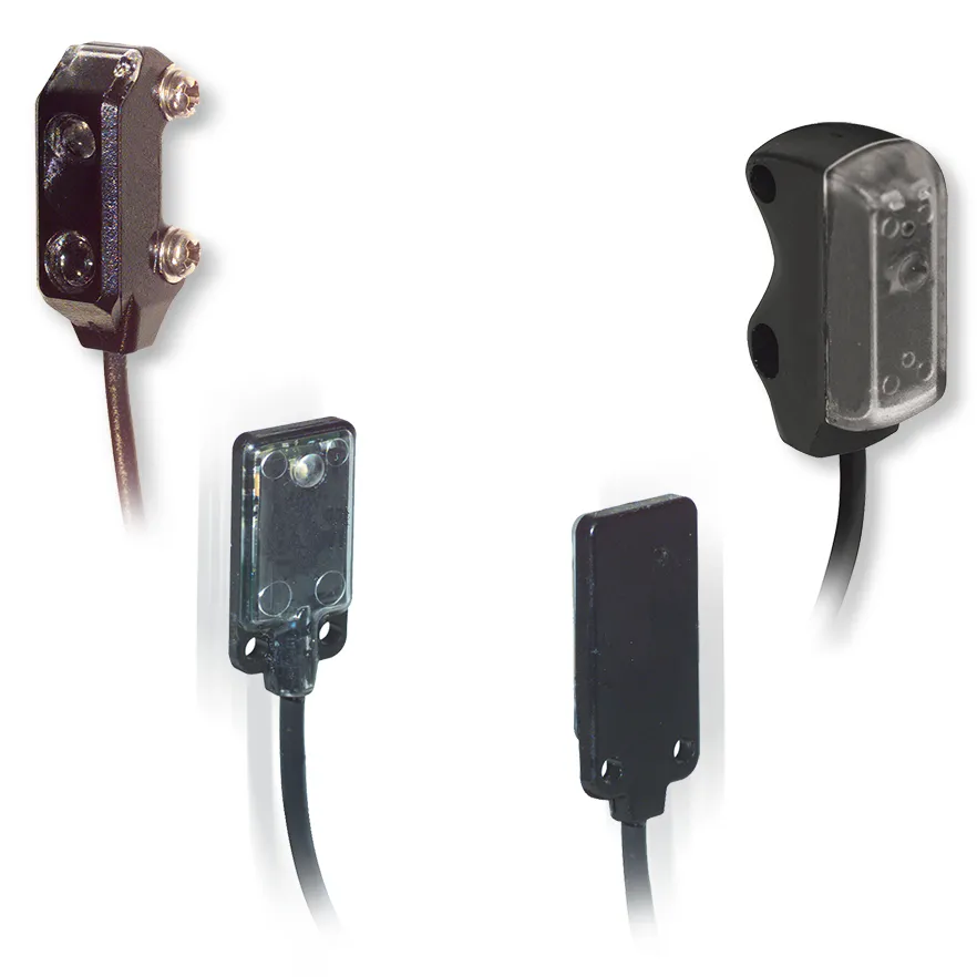 SM-PR-2-B00-NN = Reflex polarized plastic radial npn no/nc  - 2 mt cable