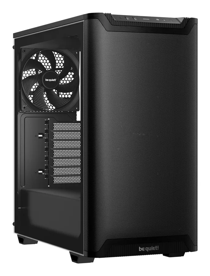 PURE BASE 501 AIRFLOW WIN BLACK/WINDOW BLACK MIDI-TOWER