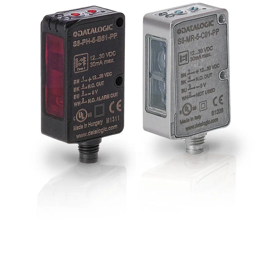 S8-MR-5-F01-PP = Receiver metal radial pnp no/nc  - M8