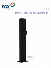 FOXESS EV Charger C-SERIES SINGLE-SIDED PEDESTAL
