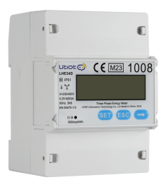 LIVOLTEK LHE34D 3P4W, DIN Rail direct connection meter, 3*5(80)A