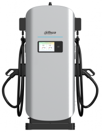 Dahua EV Fast Charger D-Volt Nova 60kW, 3P, 400V, 200A max, 2x CCS2, 2x 5M Cable, cable management system, IP55/IK10/IK08, 10.1 inch Display, LAN, 4G, Wi-Fi, opp. temperature –30 °C to +55 °C