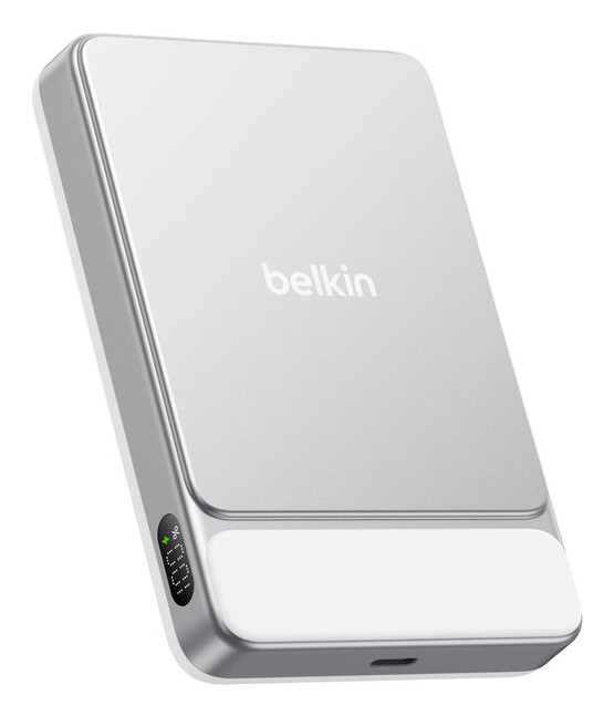 ULTRACHRG PRO SLIM MAGN PWRBANK/SILVER METAL / 10000MAH W/ DSPL