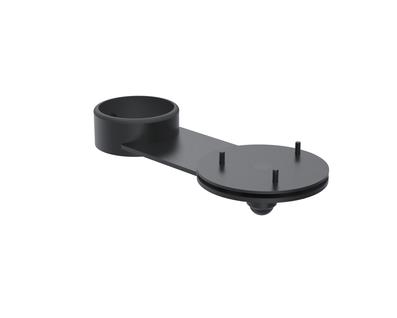 SP2-MOUNTING FOR ZEBRA SCANNER/DS9308 WITH ROTATION BLACK