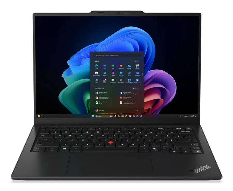Laptop ThinkPad X1 Carbon G14 Ultra 7 355 32G 1T W11P 14" WUXGA Touch Intel® Wi-Fi 7 BE211 BT 5.4 3 Cell Li-ion 58Wh 3YR Premier CO2 Offset
