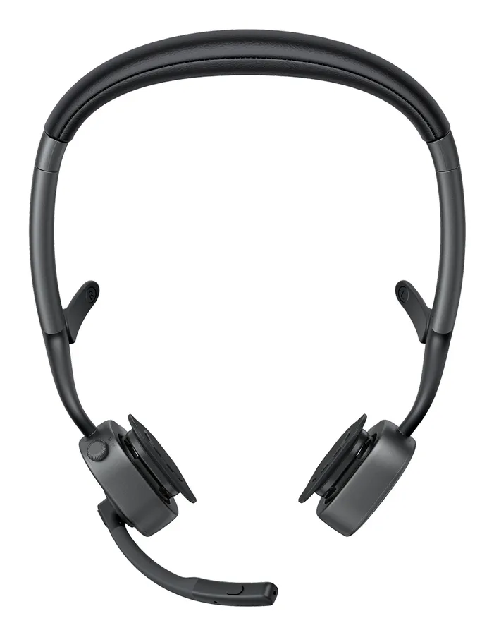 SHOKZ OPENMEET2 HEADSET WITH/AI-POWERED NOISE CANCELLING MIC