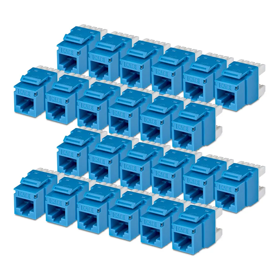 CAT6 KEYSTONE JACK 24-PACK/.