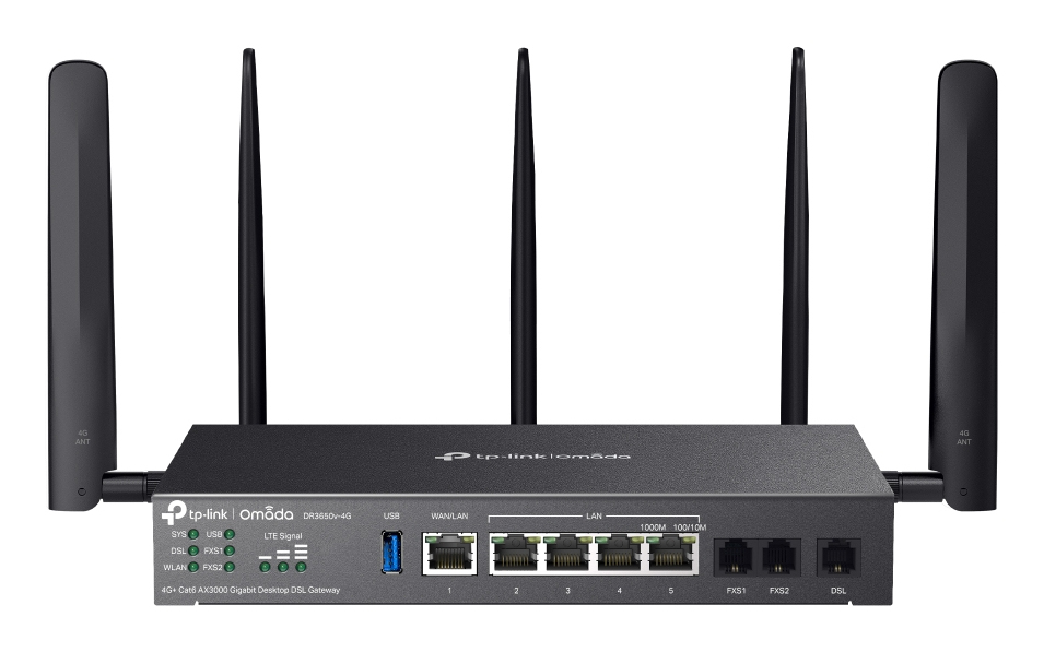 4G+ AX3000 1G DSL GATEWAY/CAT6 DESKTOP