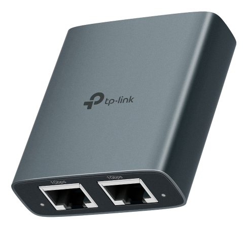 1: 2 GIGABIT ETHERNET SPLITTER/ALUMINUM ALLOY CASE