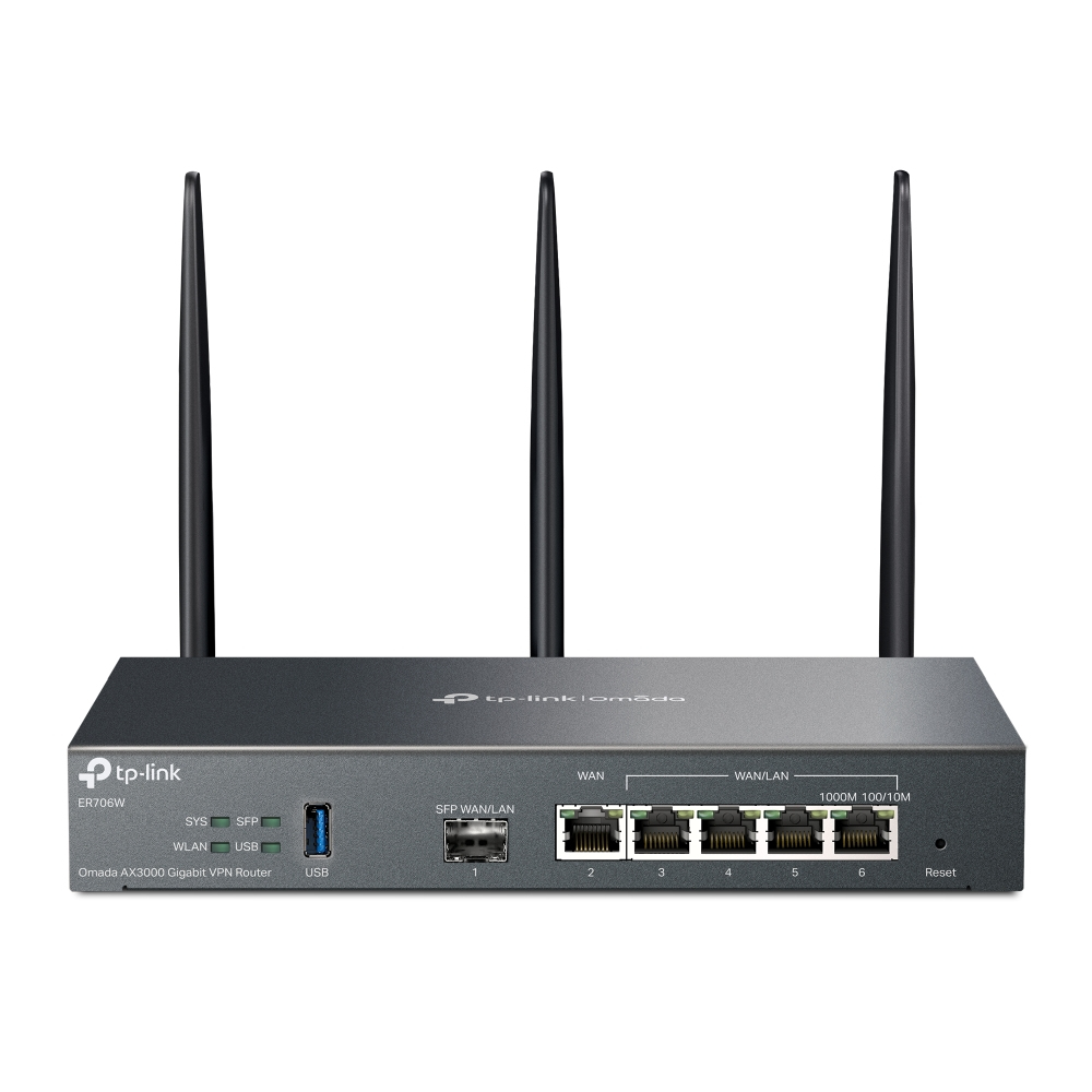 OMADA AX3000 GIGABIT VPN ROUTER/WITH OMADA SDN CONTROLLER