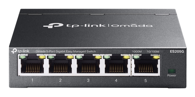 5-PORT 1G EASY MANAGED SWITCH/5X 1G RJ45 PORTS FOR OMADA SDN