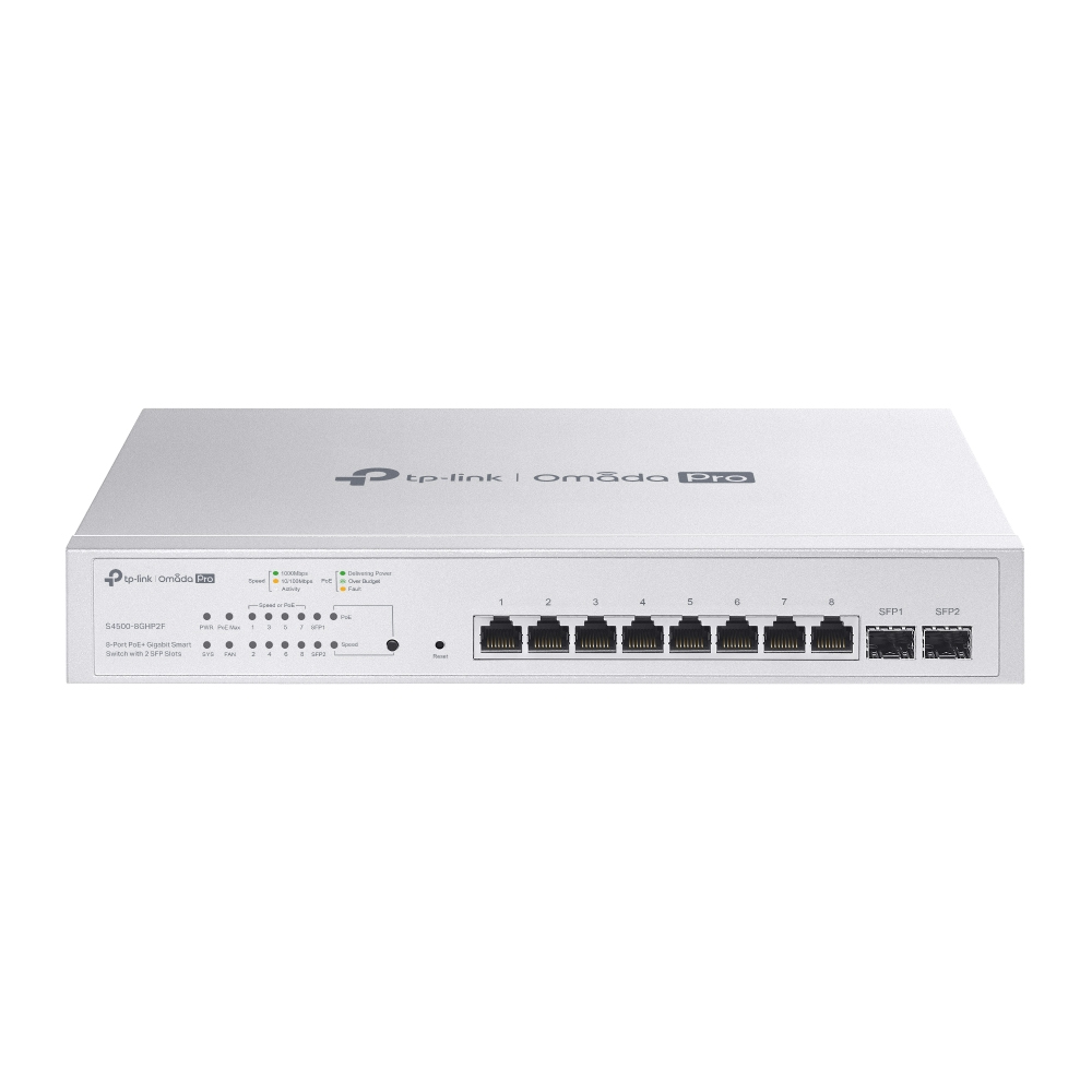 OMADA PRO 8-PORT 1G POE+ SWITCH/8X1G POE+ 2X1G SFP 150W POWER