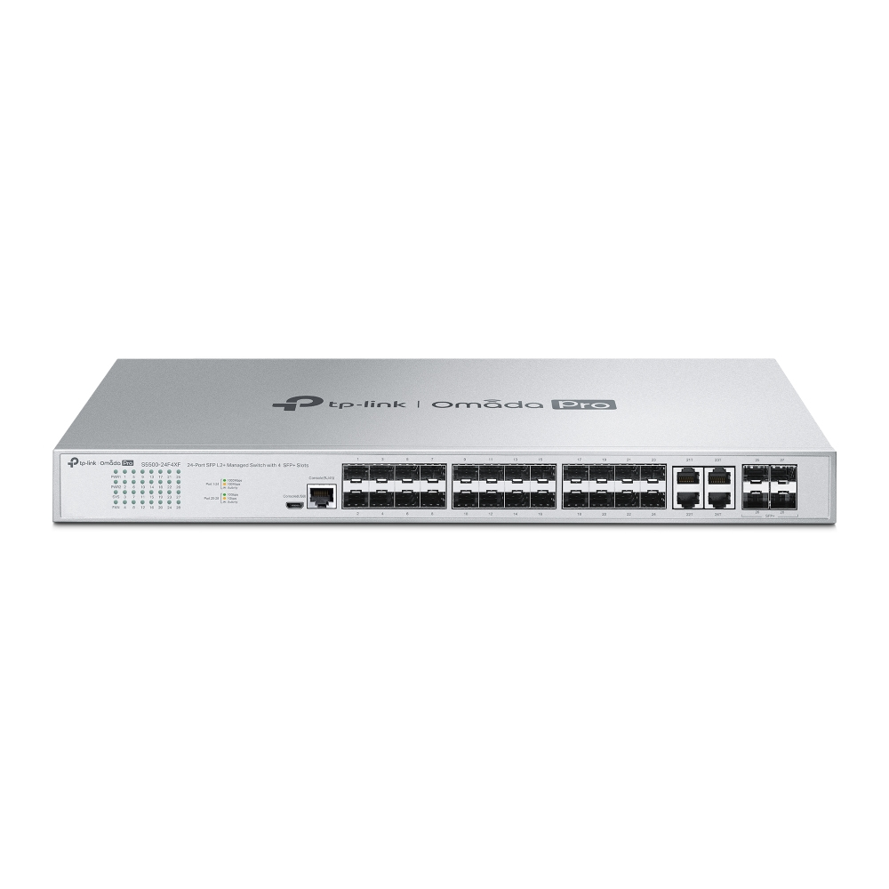 OMADA PRO 24-PORT 1G SFP SWITCH/20X 1G SFP 4X1G COMBO 4X10G SFP+