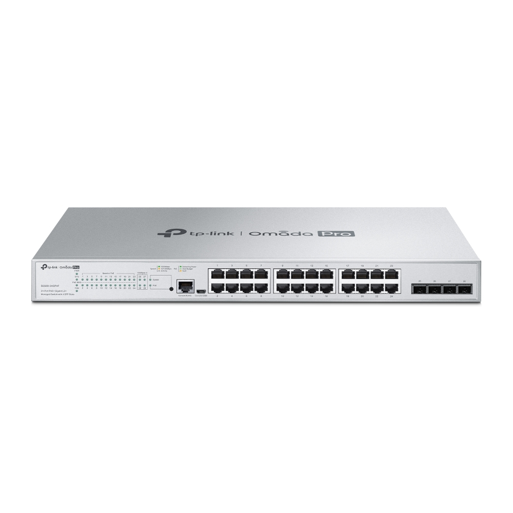 OMADA PRO 24-PORT 1G POE SWITCH/24X1G POE+ 4X1G SFP 250W POWER