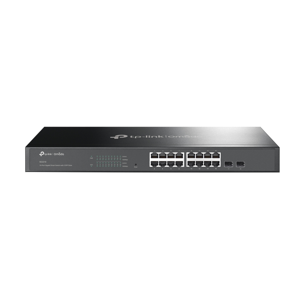 16-PORT GIGABIT SMART SWITCH/WITH 2 GIGABIT SFP SLOTS