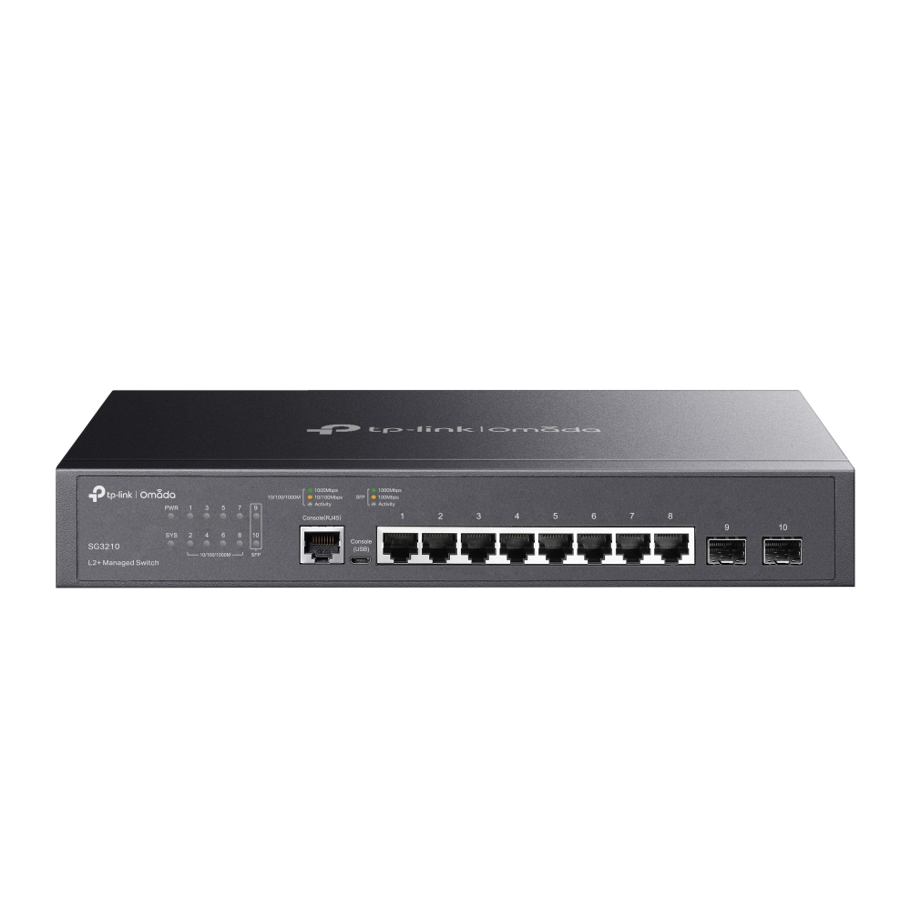 8-PORT GB L2+ MANAGED SWITCH/WITH 2 SFP SLOTS