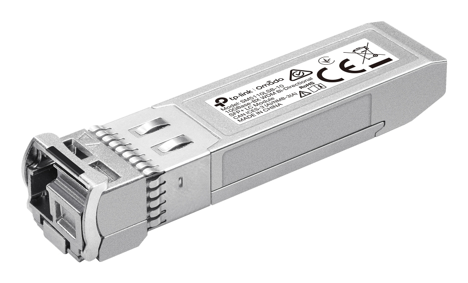 Omada 10Gbase-BX Single-Mode WDM Bi-Directional SFP+ Module