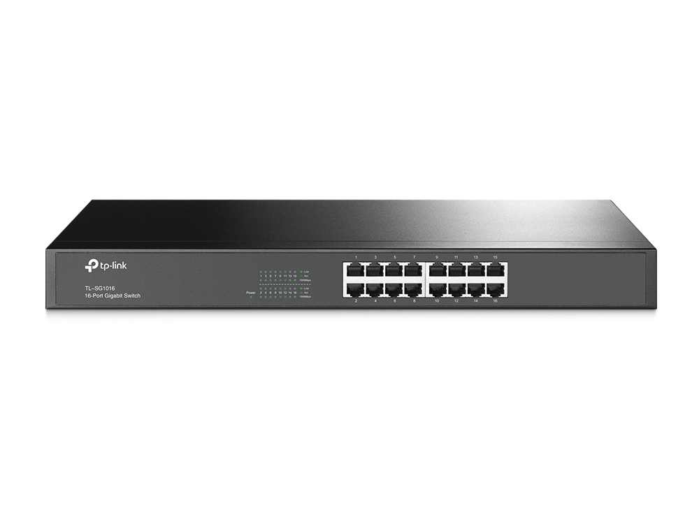TL-SG1016 UNMANAGED PURE/GIGABIT SWITCH 16 10/100/1000M