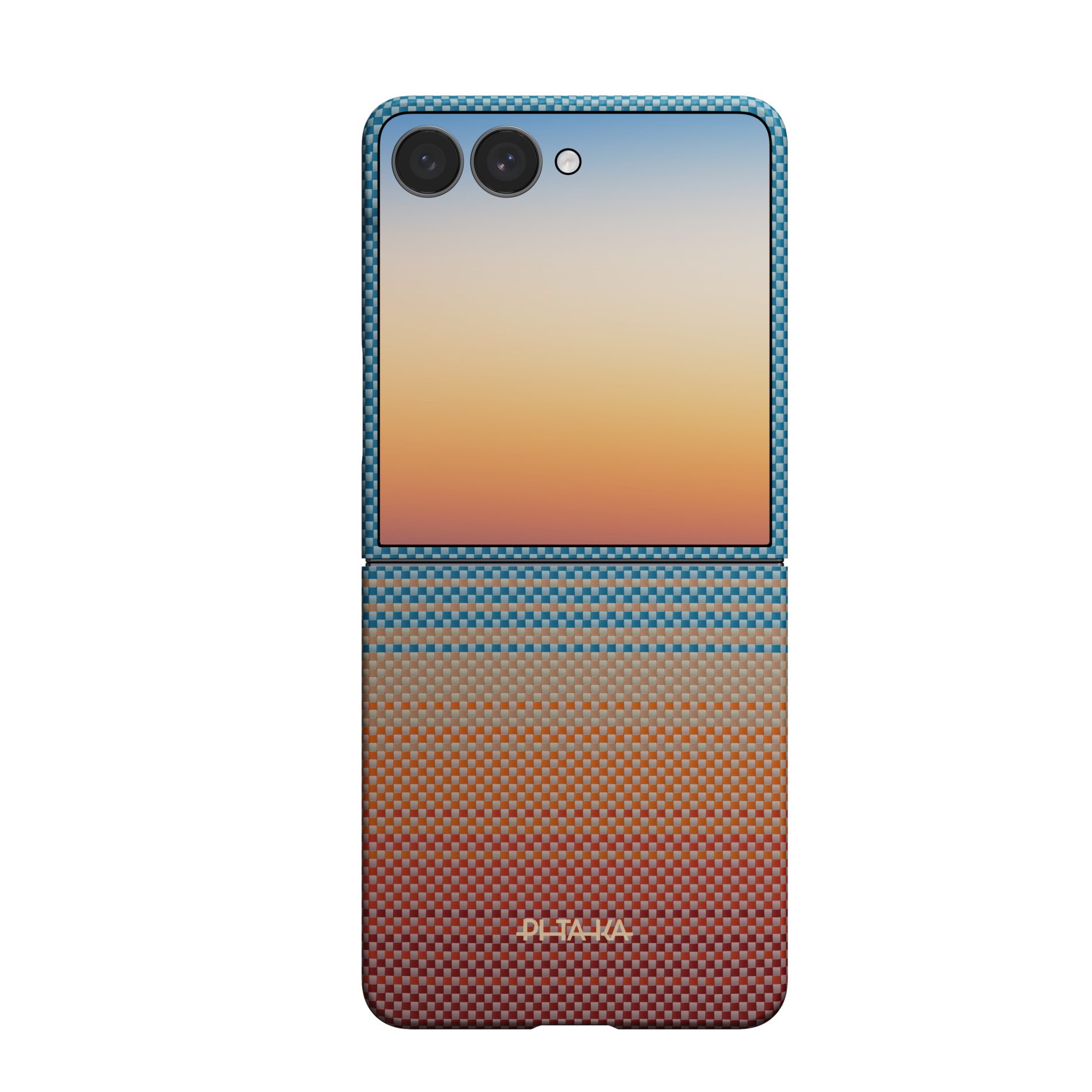 Husa Pitaka pentru Samsung Galaxy Z Flip8, Ultra-Slim Case, Sunset 2.0, California Dream 01